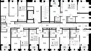 1-к квартира, вторичка, 33м2, 3/20 этаж