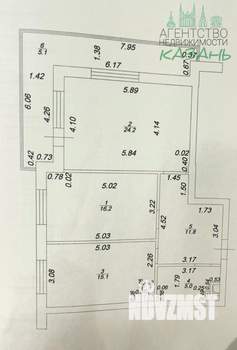 2-к квартира, вторичка, 72м2, 2/23 этаж