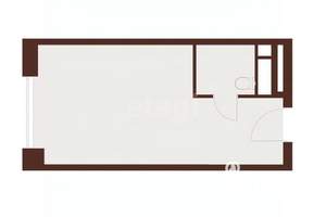 Студия квартира, вторичка, 18м2, 2/5 этаж