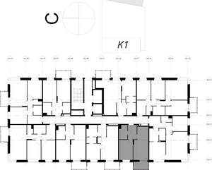 2-к квартира, вторичка, 41м2, 11/20 этаж