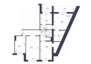 4-к квартира, вторичка, 102м2, 7/8 этаж