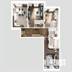 3-к квартира, вторичка, 94м2, 5/5 этаж