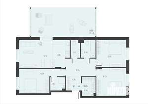 4-к квартира, вторичка, 118м2, 6/6 этаж