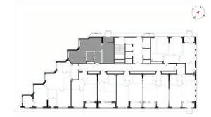 2-к квартира, вторичка, 58м2, 22/23 этаж
