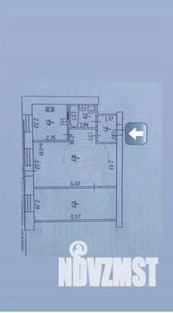 2-к квартира, вторичка, 42м2, 4/4 этаж