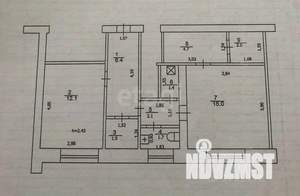 2-к квартира, вторичка, 48м2, 1/5 этаж