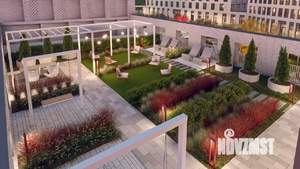 1-к квартира, строящийся дом, 45м2, 9/23 этаж