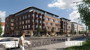 3-к квартира, строящийся дом, 74м2, 4/5 этаж