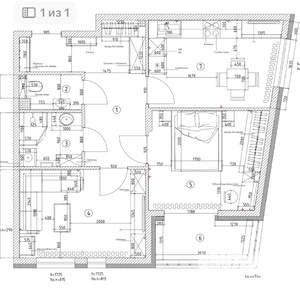 2-к квартира, вторичка, 57м2, 7/9 этаж