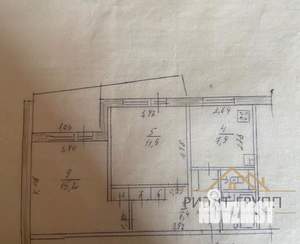 2-к квартира, вторичка, 47м2, 2/9 этаж