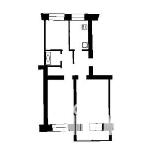 3-к квартира, вторичка, 57м2, 5/5 этаж