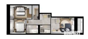 2-к квартира, вторичка, 62м2, 9/11 этаж