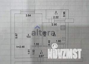 1-к квартира, вторичка, 35м2, 5/5 этаж