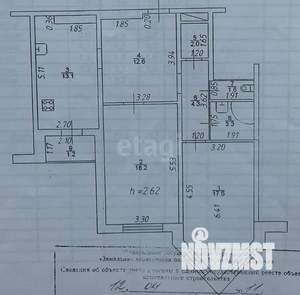 2-к квартира, вторичка, 73м2, 10/16 этаж