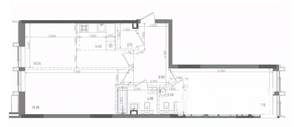 3-к квартира, вторичка, 78м2, 15/22 этаж