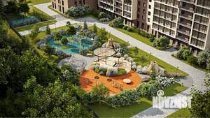 3-к квартира, строящийся дом, 76м2, 12/17 этаж