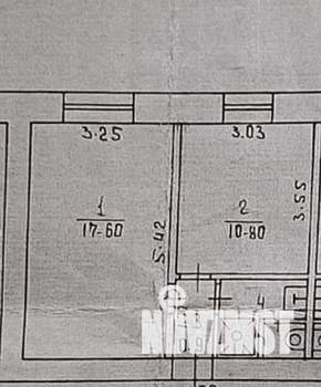 1-к квартира, вторичка, 34м2, 9/10 этаж