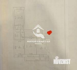 3-к квартира, вторичка, 81м2, 1/9 этаж