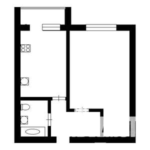 1-к квартира, вторичка, 42м2, 10/18 этаж