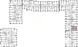 1-к квартира, вторичка, 43м2, 4/23 этаж