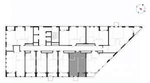 1-к квартира, вторичка, 45м2, 4/23 этаж