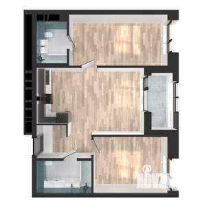 2-к квартира, вторичка, 65м2, 8/23 этаж