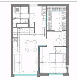 1-к квартира, вторичка, 55м2, 5/5 этаж