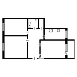 3-к квартира, вторичка, 65м2, 3/9 этаж
