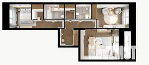 2-к квартира, вторичка, 65м2, 11/26 этаж