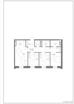 4-к квартира, строящийся дом, 93м2, 3/4 этаж
