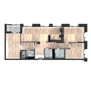 3-к квартира, вторичка, 88м2, 4/23 этаж