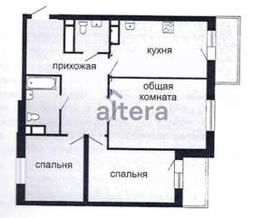 3-к квартира, вторичка, 97м2, 15/22 этаж