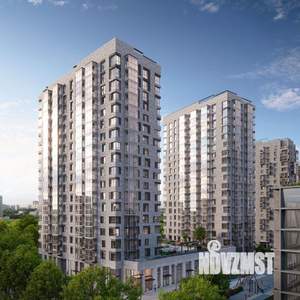 1-к квартира, строящийся дом, 36м2, 19/20 этаж