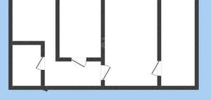 3-к квартира, вторичка, 59м2, 4/5 этаж