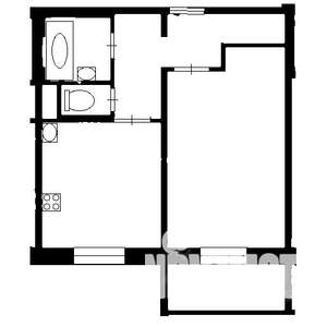 1-к квартира, вторичка, 38м2, 2/10 этаж