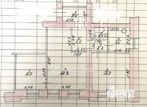 3-к квартира, вторичка, 66м2, 1/2 этаж