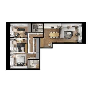 3-к квартира, вторичка, 88м2, 8/8 этаж