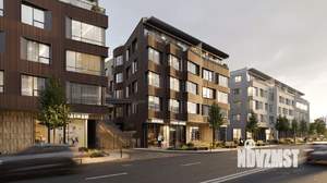 1-к квартира, строящийся дом, 41м2, 4/5 этаж