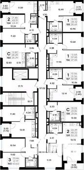2-к квартира, вторичка, 50м2, 6/8 этаж