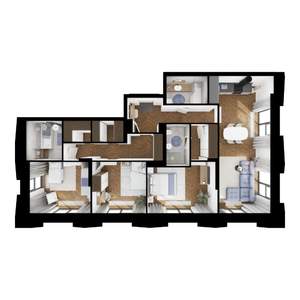 3-к квартира, вторичка, 104м2, 11/15 этаж