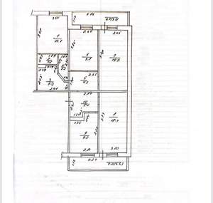 4-к квартира, вторичка, 95м2, 5/10 этаж