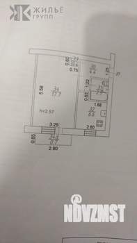 1-к квартира, вторичка, 35м2, 5/5 этаж