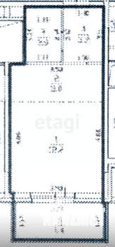 Студия квартира, вторичка, 23м2, 15/19 этаж