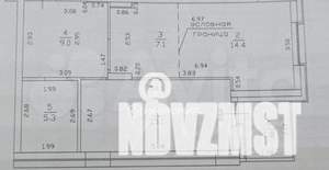 2-к квартира, вторичка, 51м2, 2/16 этаж