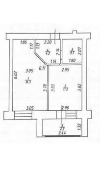 1-к квартира, вторичка, 34м2, 10/10 этаж