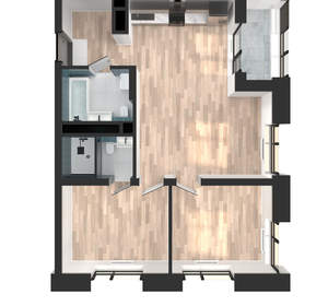 2-к квартира, вторичка, 62м2, 13/23 этаж