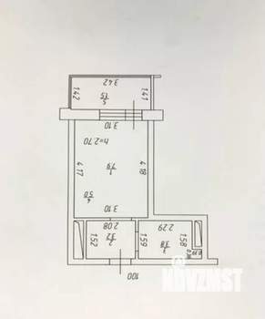 Студия квартира, вторичка, 21м2, 12/23 этаж