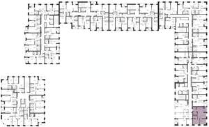 2-к квартира, вторичка, 62м2, 6/23 этаж