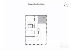1-к квартира, вторичка, 41м2, 4/22 этаж
