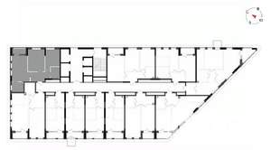 2-к квартира, вторичка, 59м2, 11/23 этаж
